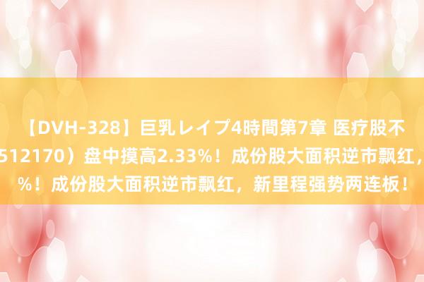 【DVH-328】巨乳レイプ4時間第7章 医疗股不竭活跃，医疗ETF（512170）盘中摸高2.33%！成份股大面积逆市飘红，新里程强势两连板！