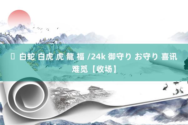 ✨白蛇 白虎 虎 龍 福 /24k 御守り お守り 喜讯难觅【收场】